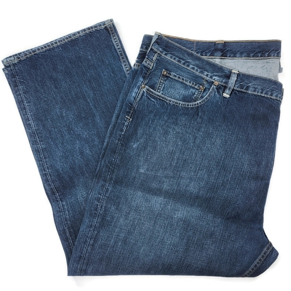 Polo Ralph Lauren Classic 867 100% Cotton Dark Blue Zip-Fly Denim Jeans 50Bx30 - Picture 3 of 8